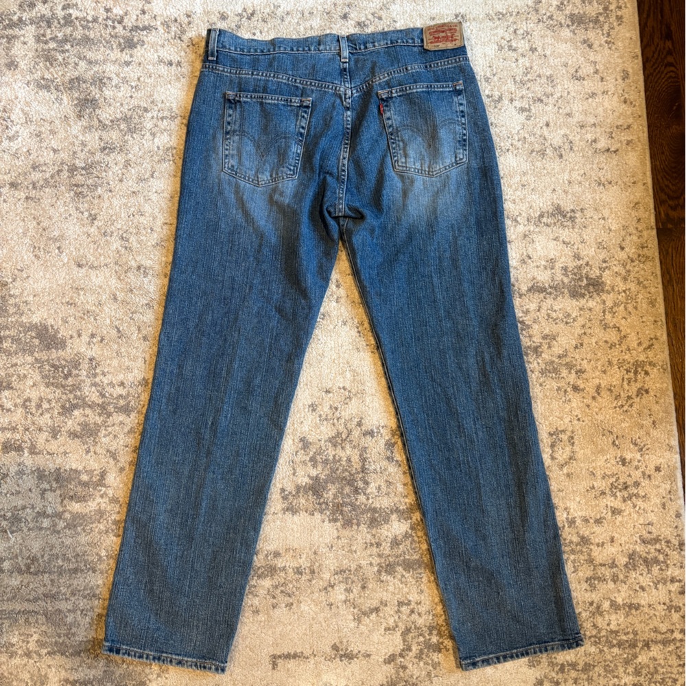Vintage Y2K Levi’s 505 Jeans Women’s Size 16 M Straight Leg Nouveau Low - Picture 5 of 13